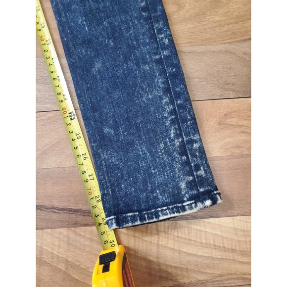 Rag & Bone Women's The Skinny Jean Washed Dark Blue Size 26 - Picture 3 of 12